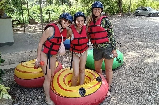 River Rapids Tubing and Beach Visit with Private Transportation - From the river to the beach by kayak or paddle boat