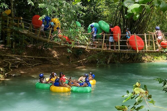 River Rapids Waterfalls Tubing and Beach Adventure with Transport - A Rio Bueno ride with more than one kind of water
