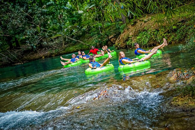 River Tubing with Private Transportation from Montego Bay - Floating through River Bueno