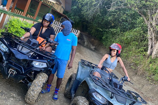 Skip the line ATV Mud and Bush Trail - Getting started with safety instructions and helmets