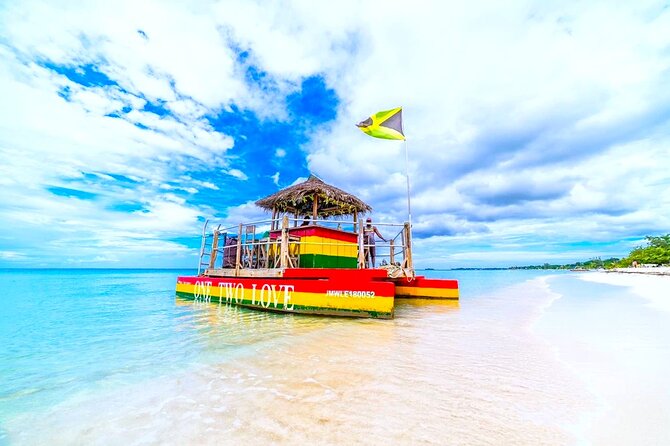 Tiki Pon Da Sea Cruise to Booby Cay with Lunch from Negril - From your Negril hotel to Seven Mile Beach