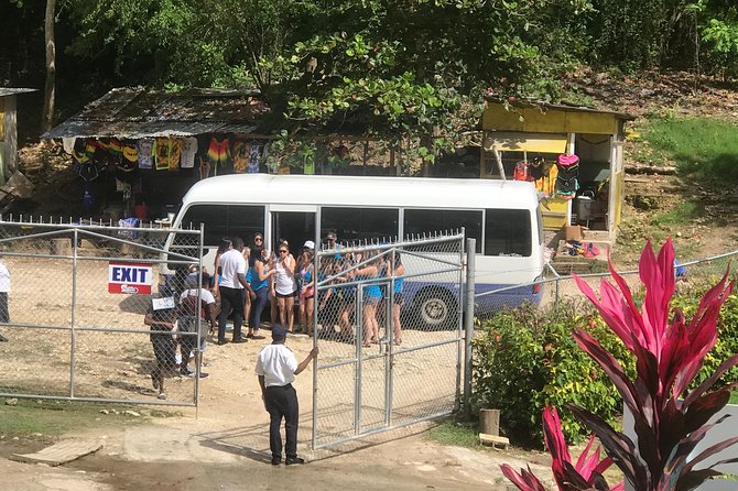 Transportation and Tour from Montego Bay to Blue Hole/Secret Falls - Christopher Columbus Park adds a short historical stop