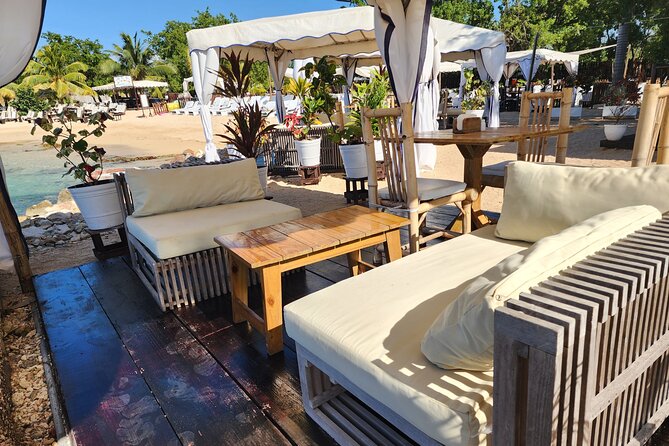 VIP Oceanfront Cabana at Bamboo Beach Club in Montego Bay - Swimming, shore walks, and a possible beach massage