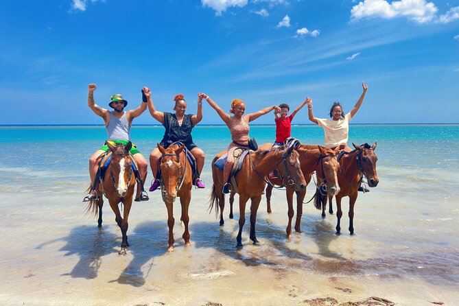 Zipline, Dunn’s River Falls, Bamboo Rafting & Horseback Ride Tour - One compact day of Jamaica’s biggest outdoor hits
