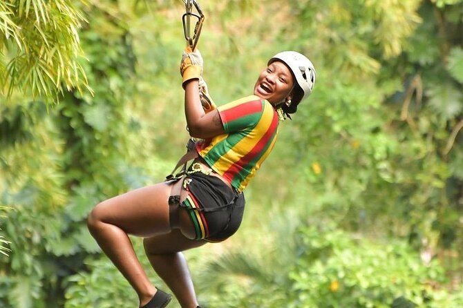 Zipline, Dunn’s River Falls, Bamboo Rafting & Horseback Ride Tour - Bamboo rafting on the White River