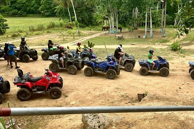 Zipline, Horseback Ride and Swim and Quad ATV bike in Negril - The best fit for active families and private groups